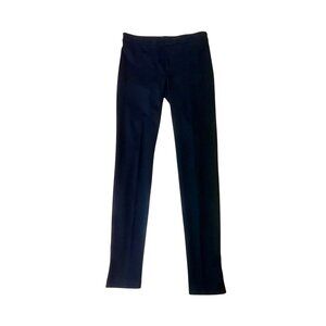 Vince Womens Slim Fit Brown Pants with ankle zippers Small